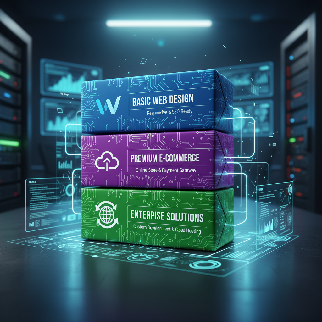 imagen sobre paquetes web para servicios digitales