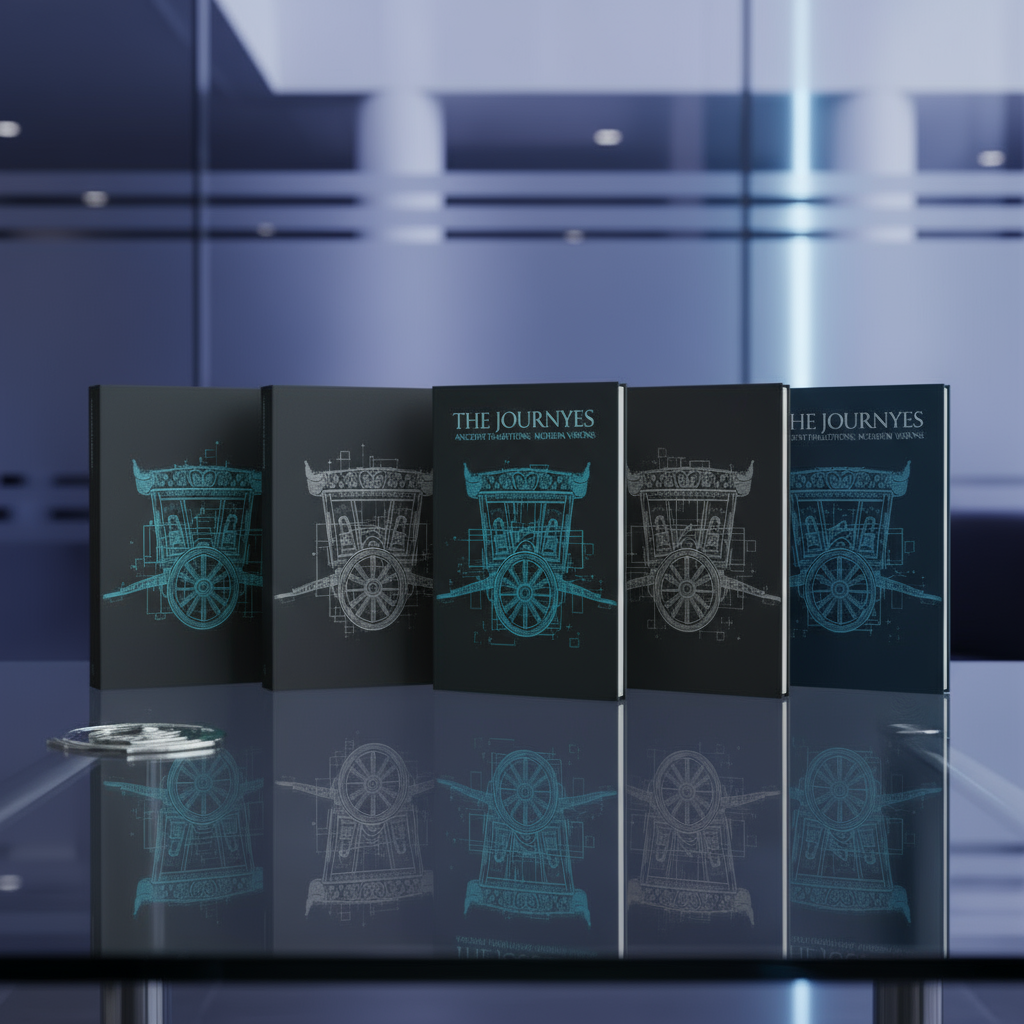 una portada oscura con un estilo profesional y moderno